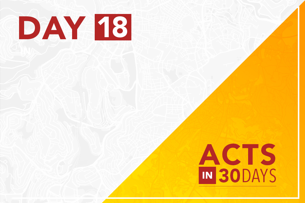 Acts: Day 18 - The Feast