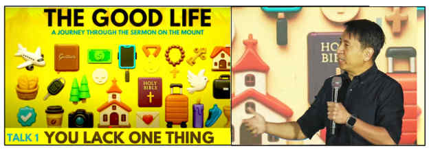 The Good life | Talk 1: You lack One Thing